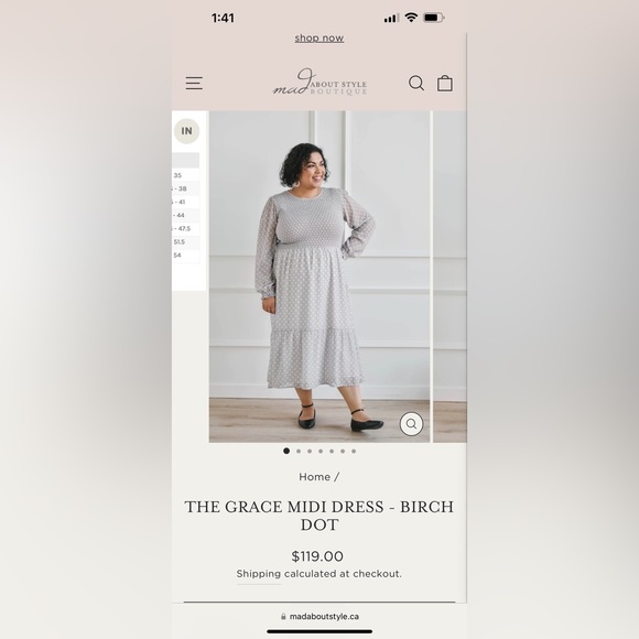 Fall 2023 Jilly Box Dress Size Small - Picture 5 of 5